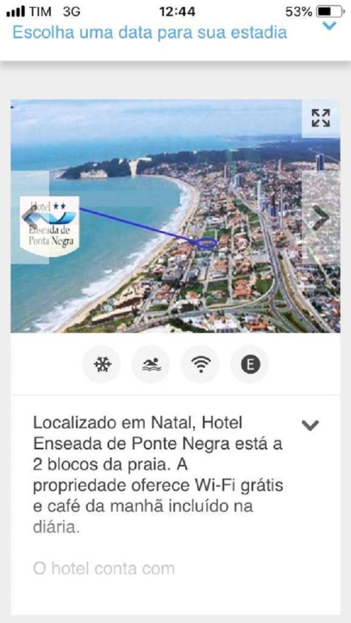 נטאל Hotel Enseada De Ponta Negra מראה חיצוני תמונה